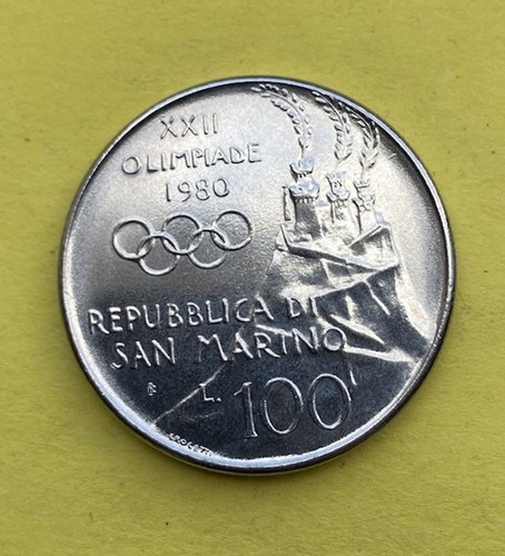 San marino 100 lire 1980 - 100, |