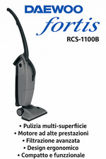 Aspirapolvere verticale Daewoo Fortis RCS-1100B 1100W multi superficie