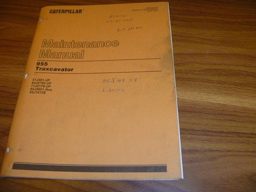 Caterpillar 955 traxcavator - caterpillar,