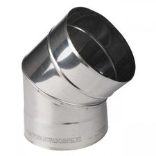 Stainless Steel Flue Elbow 45