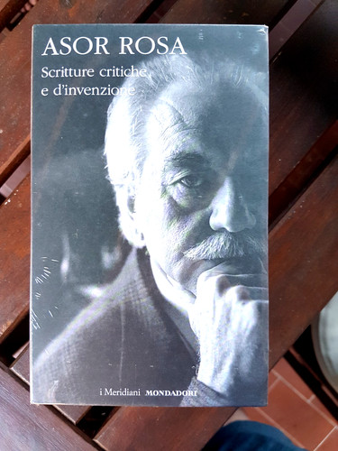 Asor rosa scritture critiche - asor,