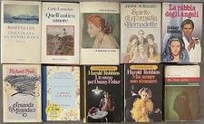 Lotto di 10 libri di romanzi