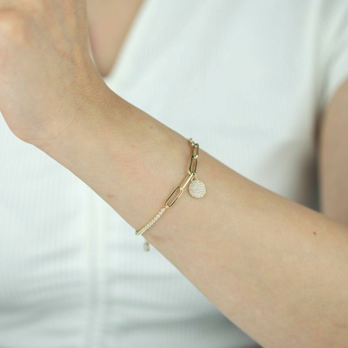 Braccialetto con charm - braccialetto, rotondo