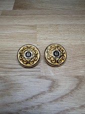 Orecchini FENDI logo FF oro