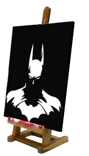 Quadro pop art batman bat - bat, man