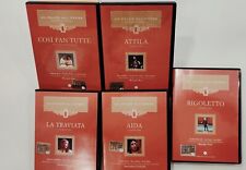 DVD UN PALCO ALL' OPERA COSI' FAN TUTTE + LA TRAVIATA + ATTILA +AIDA+REGOLETTO