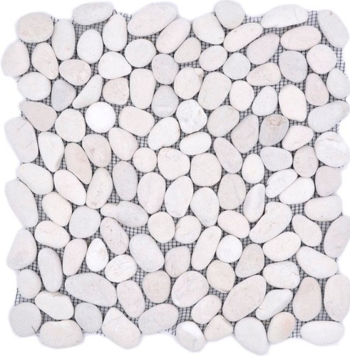 Piastrella mosaico ciottoli - , di