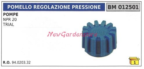 Pomello regolazione pressione