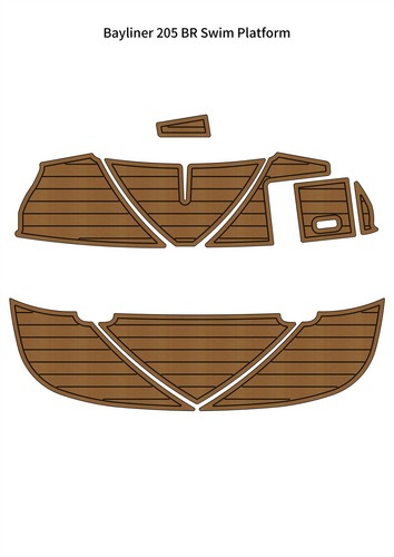 Bayliner 205 swim platform - swim,