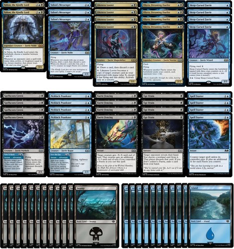 Elite dimir faerie deck blu - dimir,