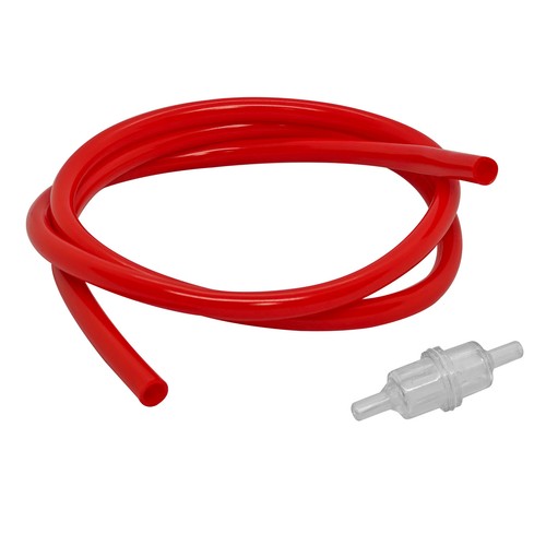 Tubo benzina rosso 5x8mm - tubo,