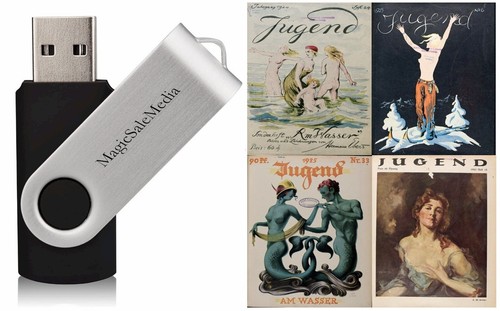 Jugend german art - jugend, nouveau