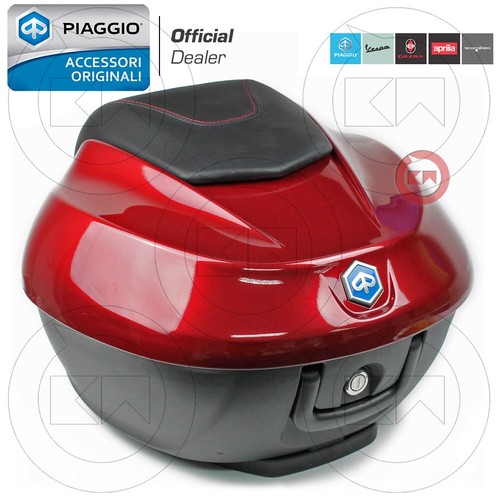 Kit bauletto 36lt rosso - bauletto,