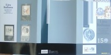 Folder francobolli italiani - 150° lira italiana 2012 (foglietto d'argento)