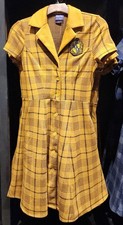 Abito a quadri giallo casa