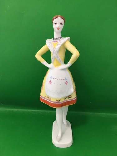 Statuina porcellana c1960 - porcellana,