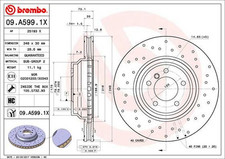 COPPIA DISCHI FRENO BREMBO