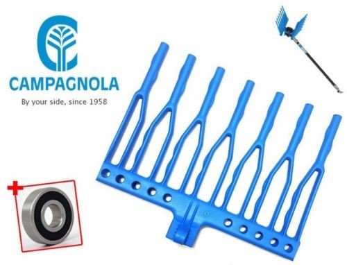 Rastrello ricambio azzurro - rastrello,