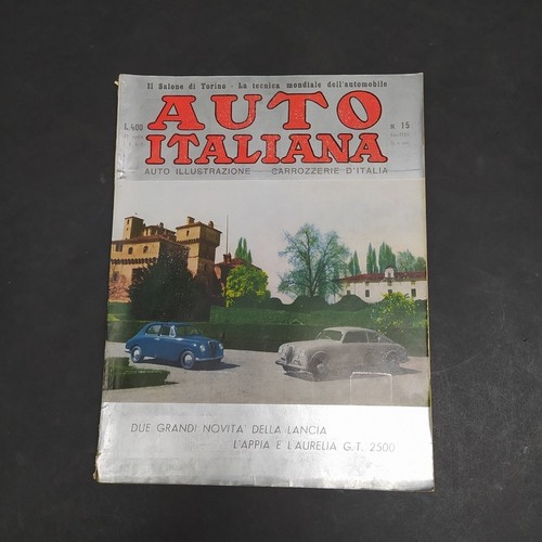 Numero della rivista auto - un,