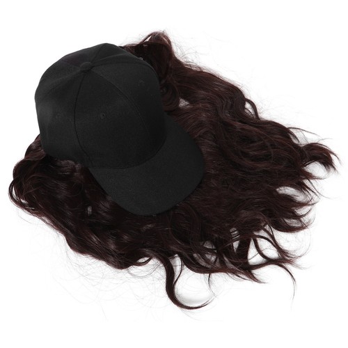 Cappello con capelli finti - ,