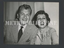 GINO CERVI ANDREINA PAGNANI ROMA ANNI '50