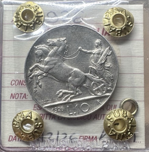 Moneta regno italia 10 - moneta, d'