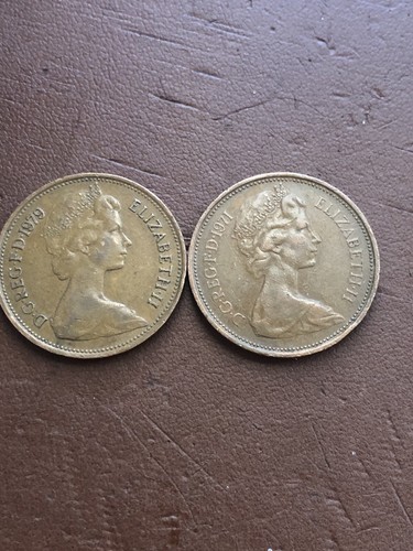 Moneta rara inghilterra 1971 - moneta, e