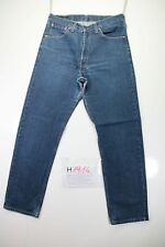 Levi's 521 Indigo Boyfriend (Cod. H1914) Tg48 W34 L32 jeans usato Vintage