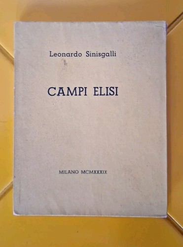 Leonardo sinisgalli campi - sinisgalli,