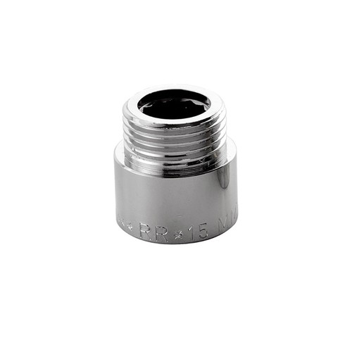 Prolunga ottone cromato - in,