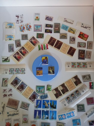100 francobolli mondiali - 100,