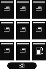 Set adesivi per riparare i