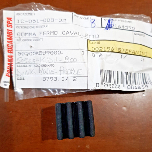 Tampone gomma cavalletto - tampone,