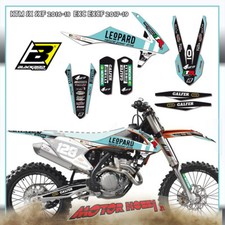 KIT ADESIVI BLACKBIRD GRAFICHE MARCHETTI RACING KTM SX SXF 16-18 EXC-EXCF 17--19