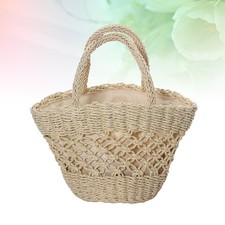  Borsa Intrecciata Fatta Mano