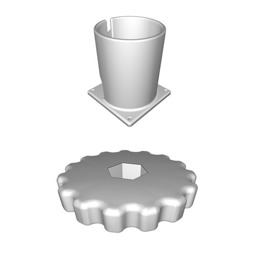 Supporto per fresatrice - supporto,