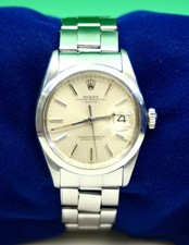 Orologio Uomo Rolex Oyster Perpetual Date Acciaio Inox Ref.1500 34mm
