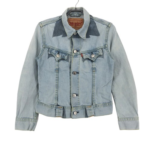 Giacca denim trucker vintage - giacca,