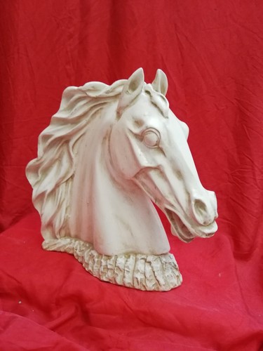 Scultura testa cavallo - testa, di