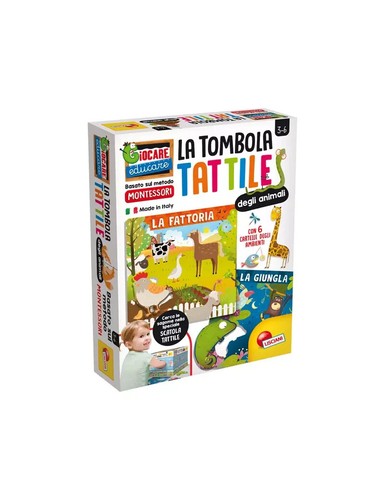 Tombola tattile degli animali - tombola,
