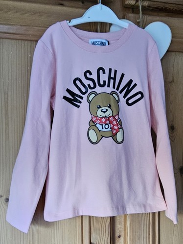 Moschino top rosa manica - rosa, lunga