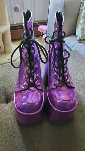 Demonia chunky heel 3 - demonia,