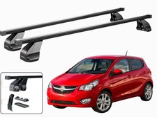 BARRE PORTATUTTO PORTAPACCHI PER OPEL KARL 5 PORTE DA ANNO 2015- MENABO NERE