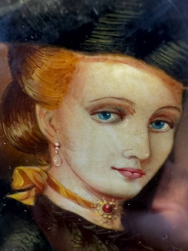 Antico dipinto miniatura - dipinto,