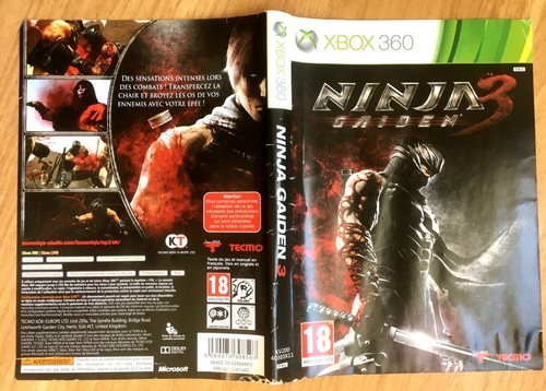 Ninja gaiden jaquette 100 - ninja,