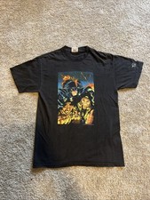 Maglietta Vintage 2002 Dork Knight Jay & Silent Bob Graphitti Designs Adulto M Fade