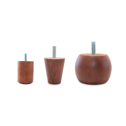 Piedini legno per divano - legno,