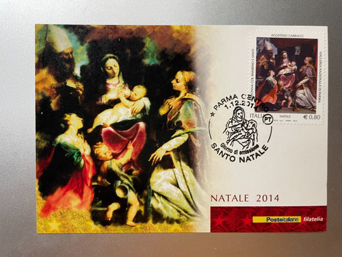 2014 cartolina filatelica - 2014,