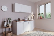 Cucina Mini Cucina Singola Cucinino Pantry Bianco Luis 150 CM