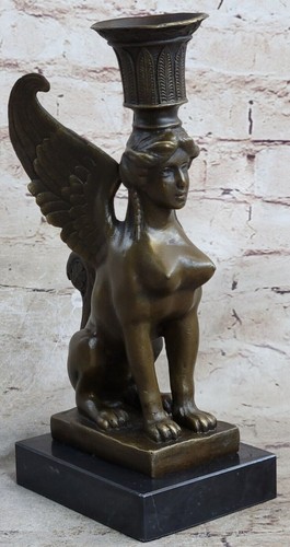 Candelabro bronzo figura - bronzo,